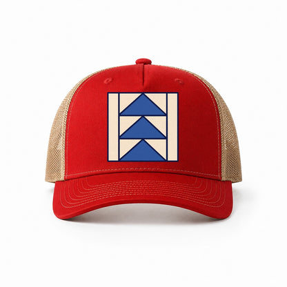 Red-Khaki — front view