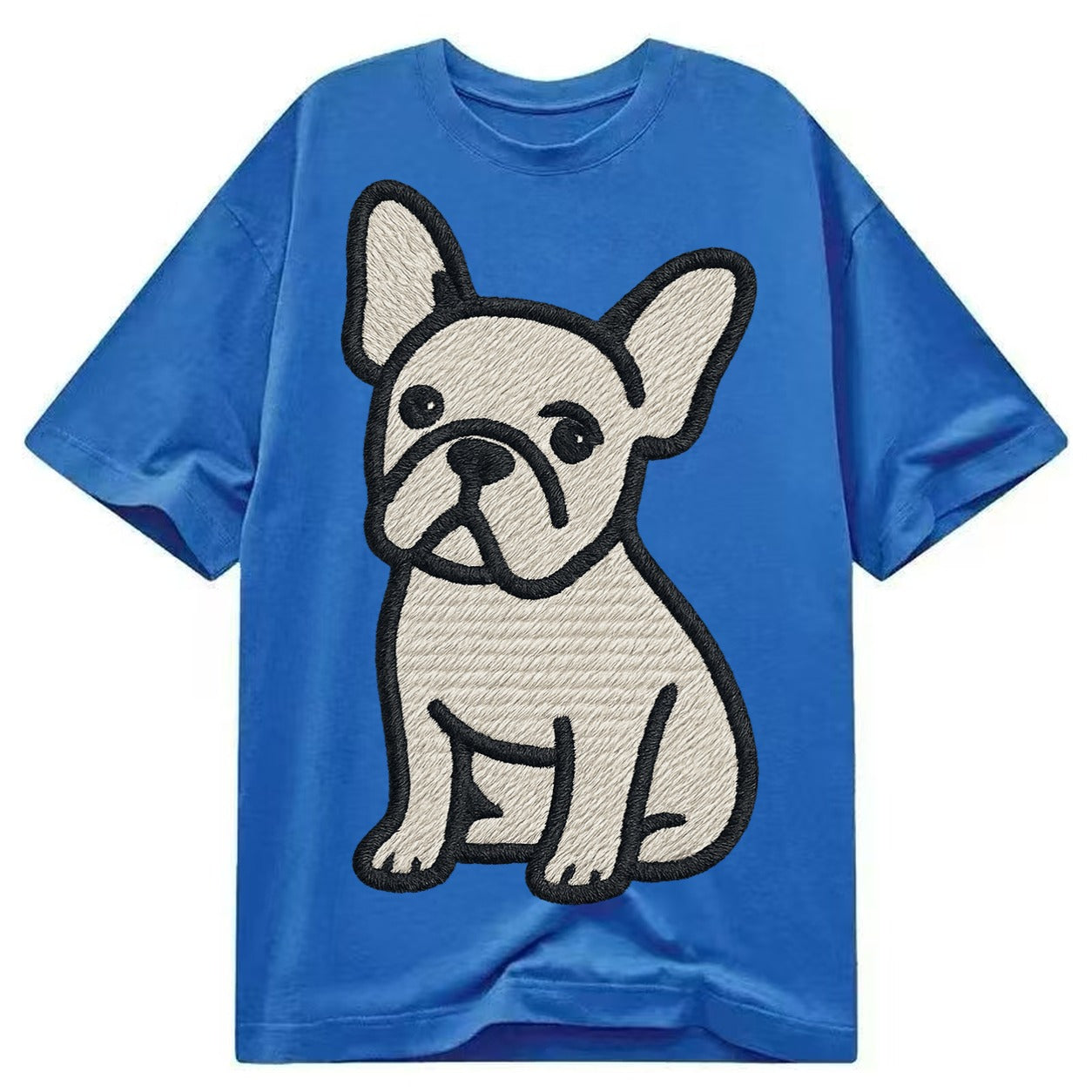Blue — front view