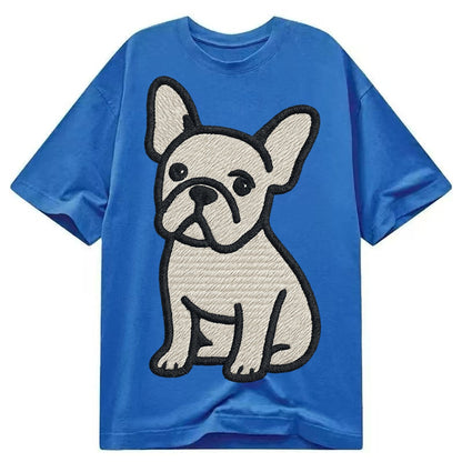 Blue — front view