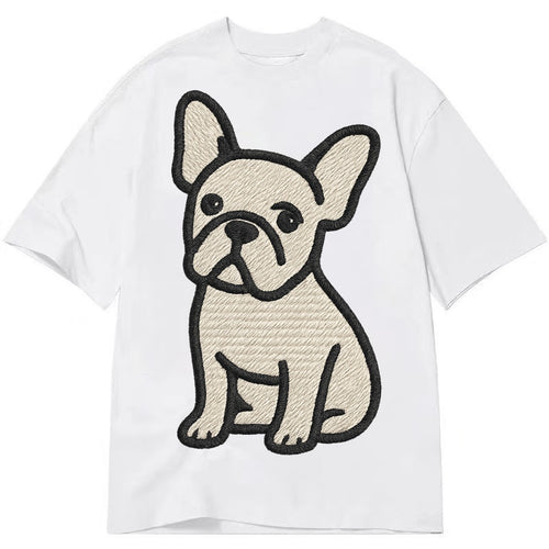 French Bulldog - Head tilt one ear up - Classic T-shirt
