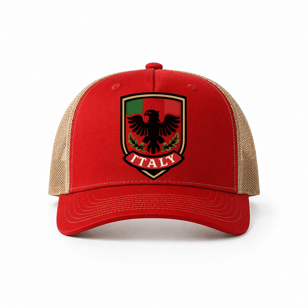 Red-Khaki — front view