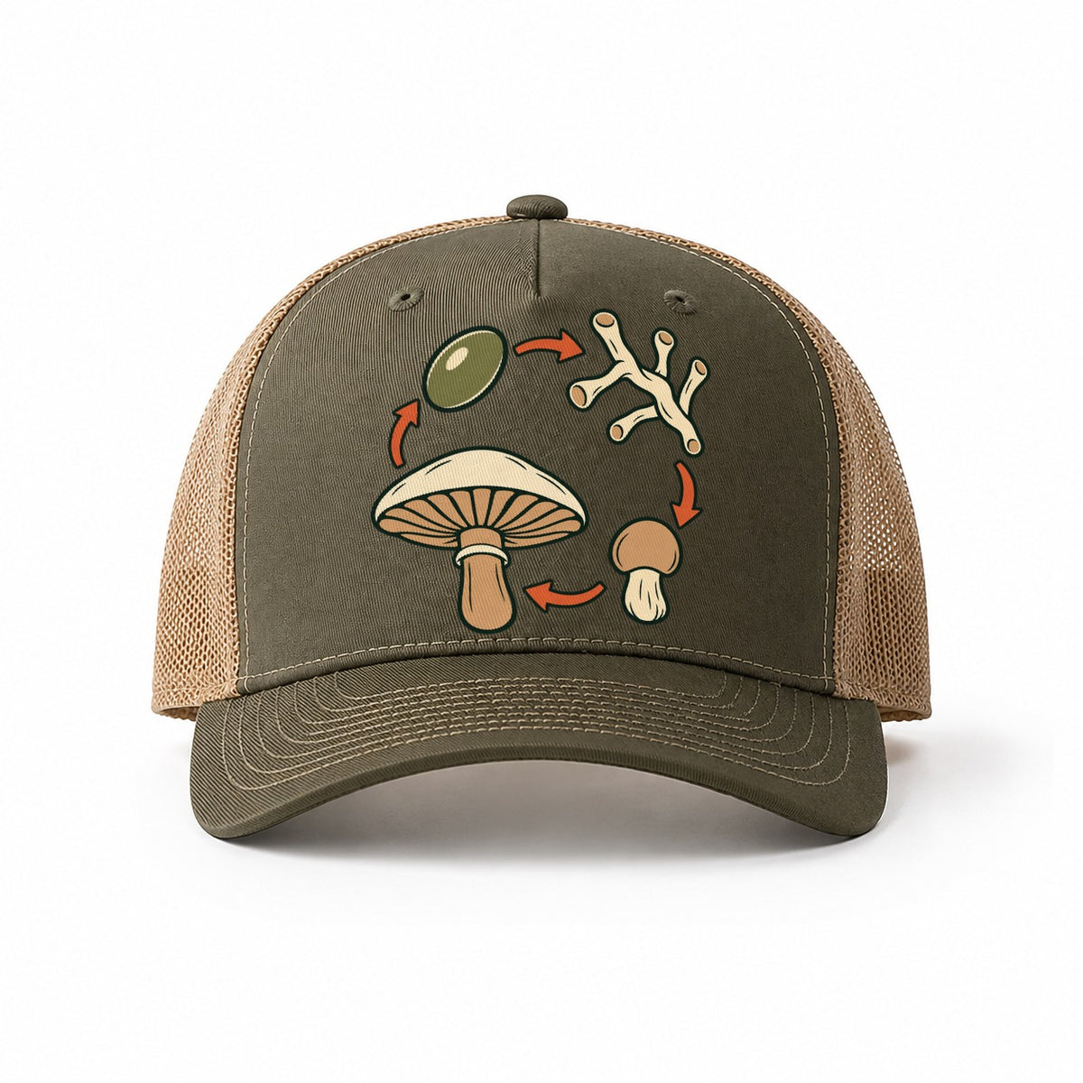 Olive-Khaki — front view