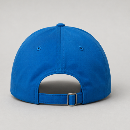 Blue — back view
