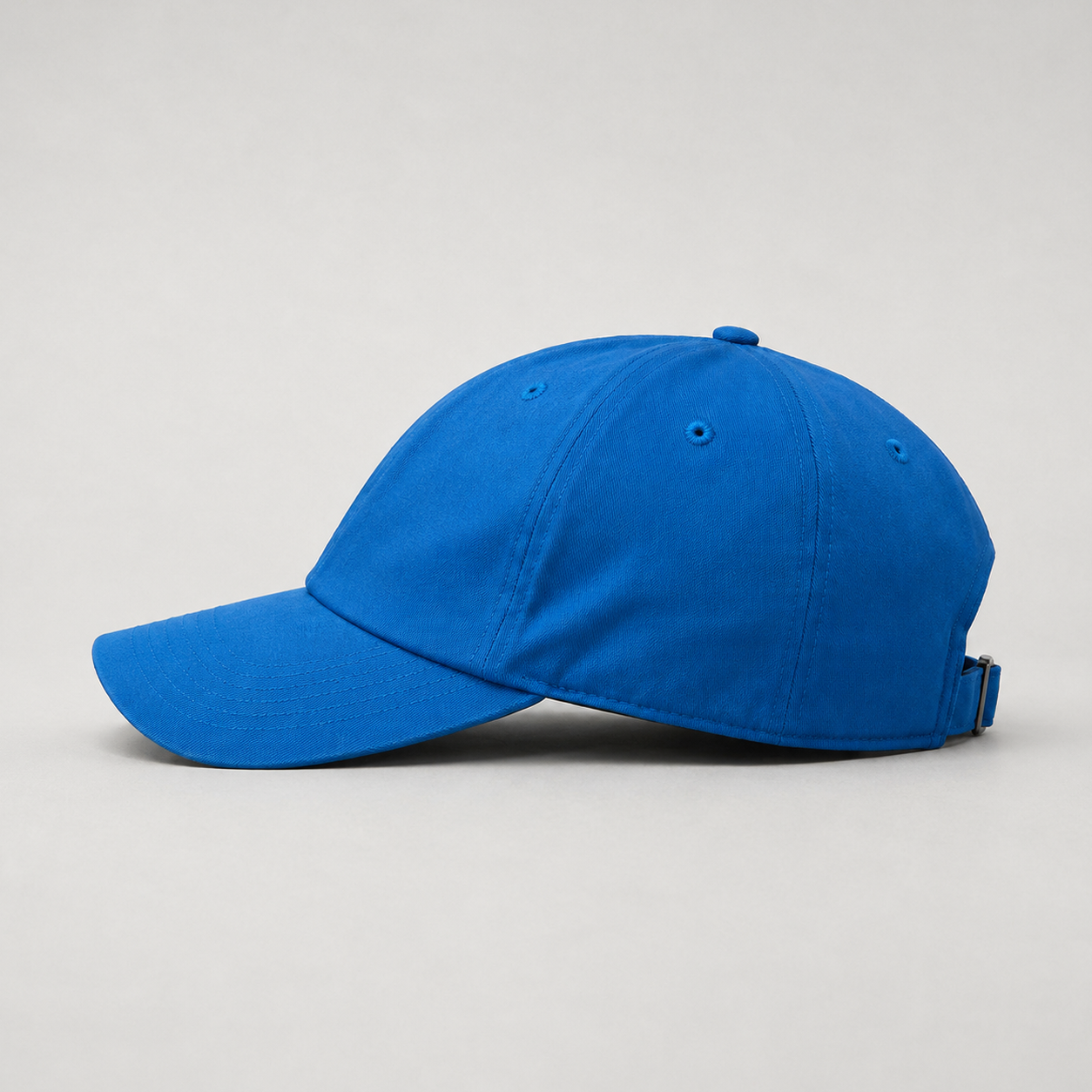 Blue — side view
