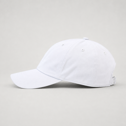 White — side view