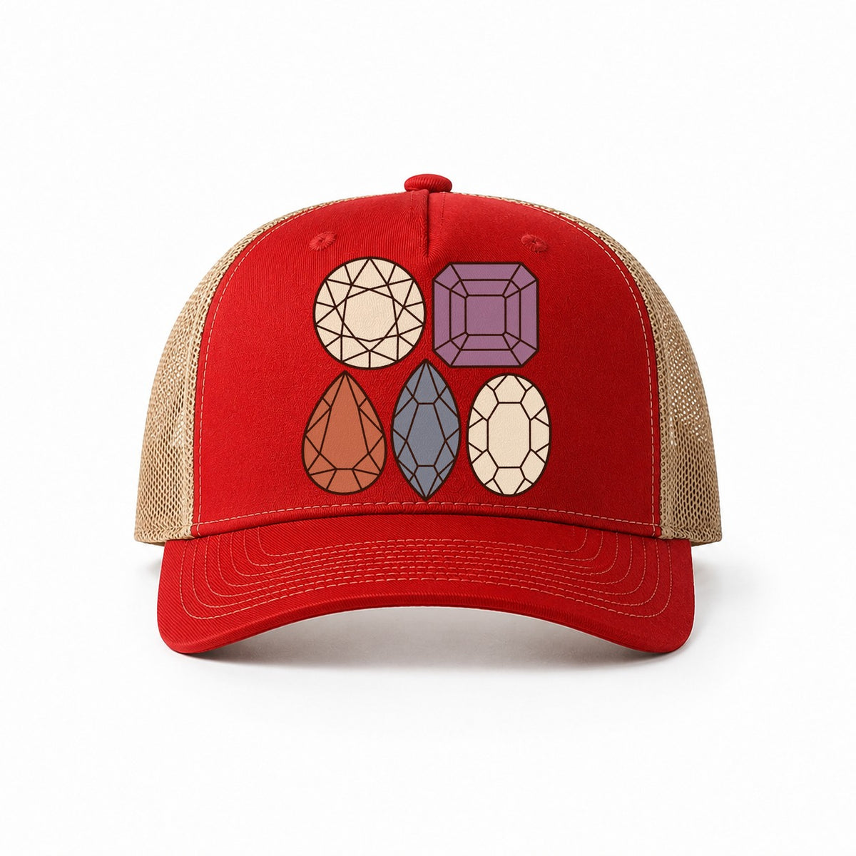 Red-Khaki — front view