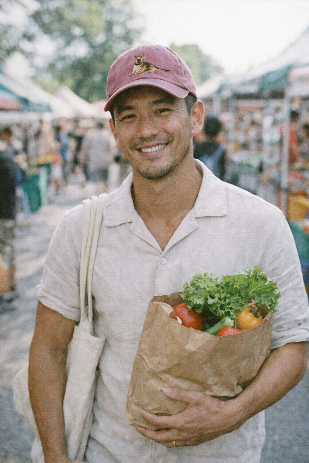 Model wearing German Shepherd Classic Cap