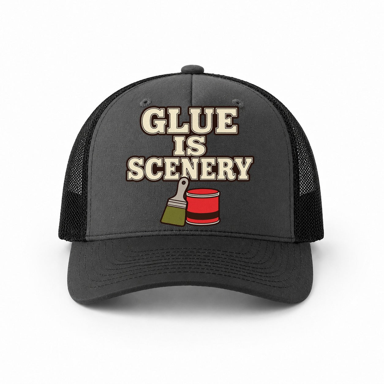 Dark Grey-Black — front view