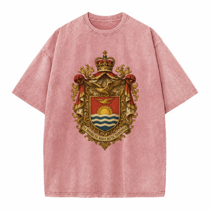 Golden Peace Vintage T-shirt – Dusty Rose(Rose)
