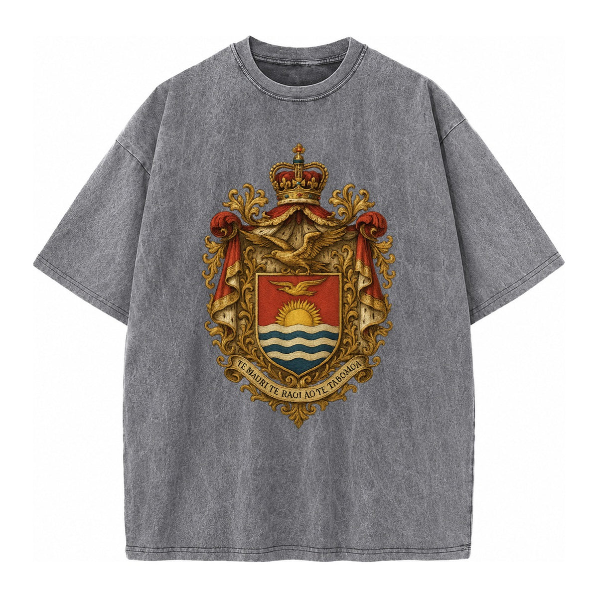 Golden Peace Vintage T-shirt – Grey