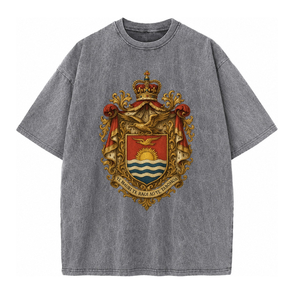 Golden Peace Vintage T-shirt – Grey