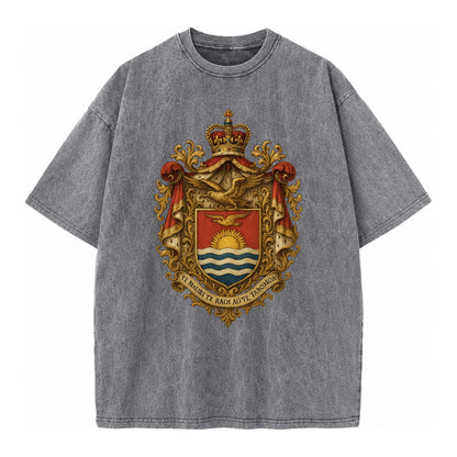 Golden Peace Vintage T-shirt – Grey