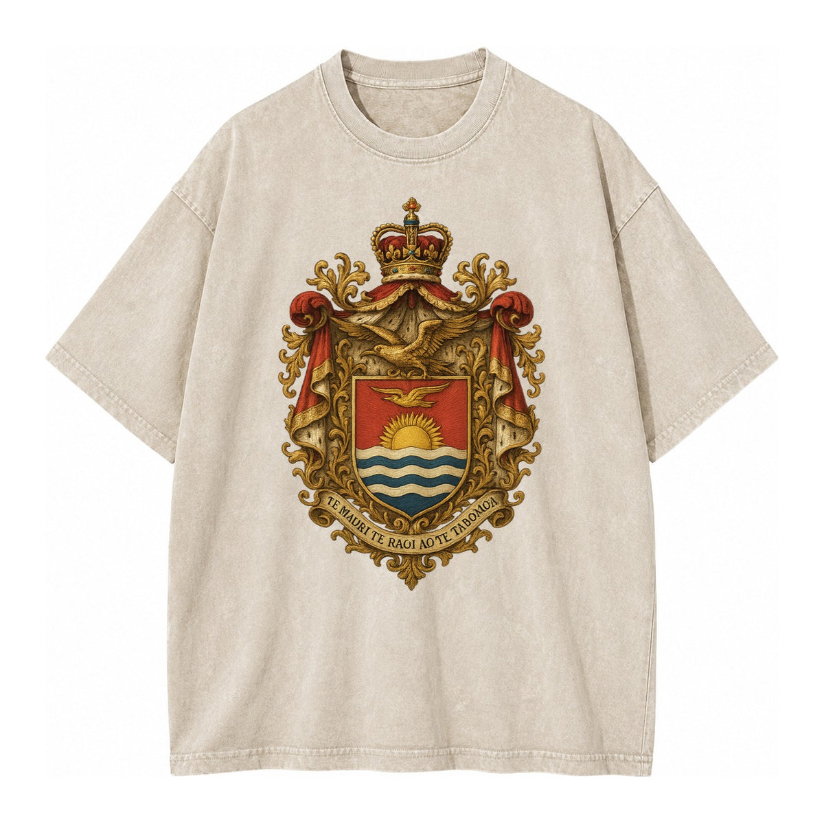 Golden Peace Vintage T-shirt – Off White