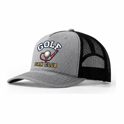 Golf Fan Club Trucker Hat – Sport Grey Black