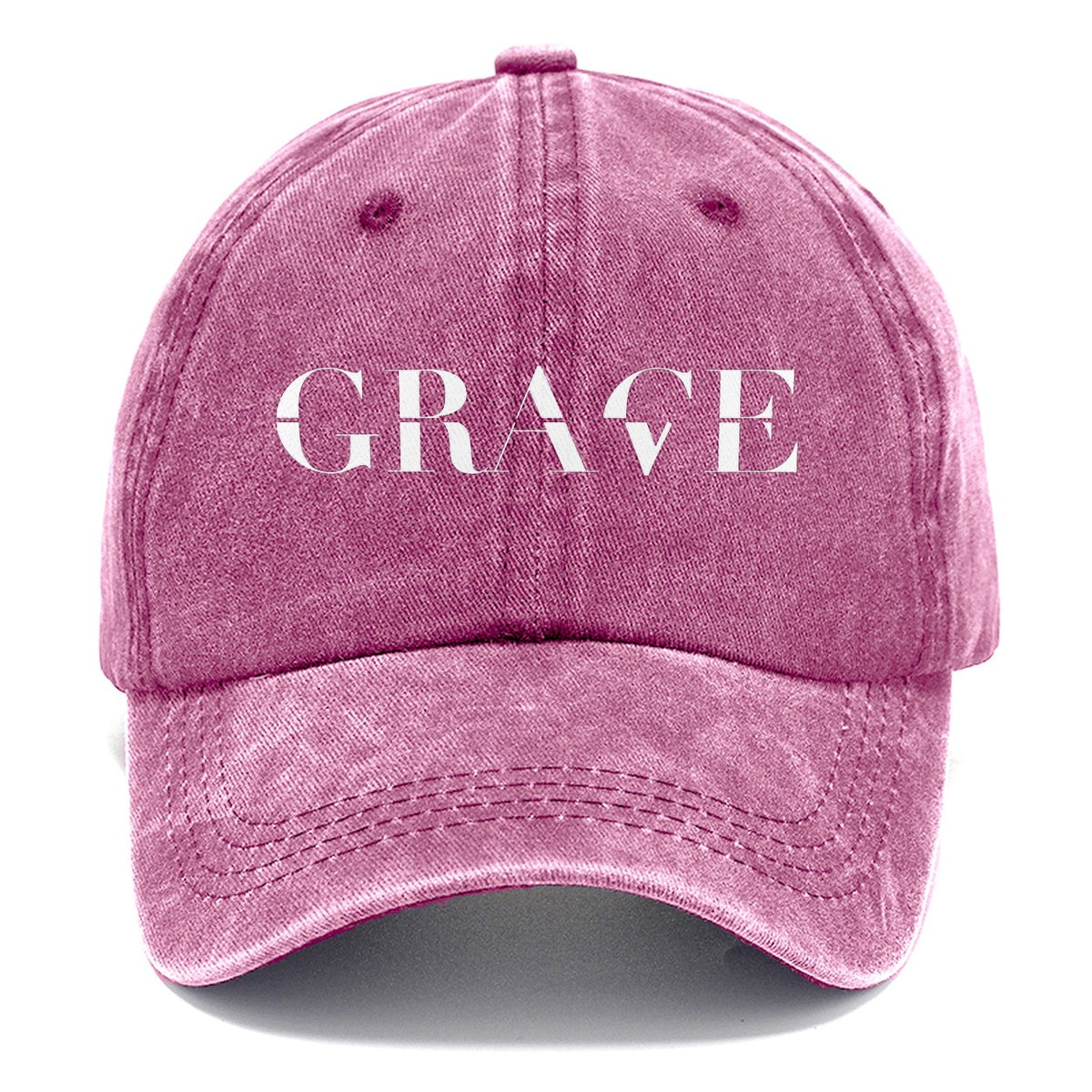 Grace Grave Split Feelings Classic Cap – Dusty Rose