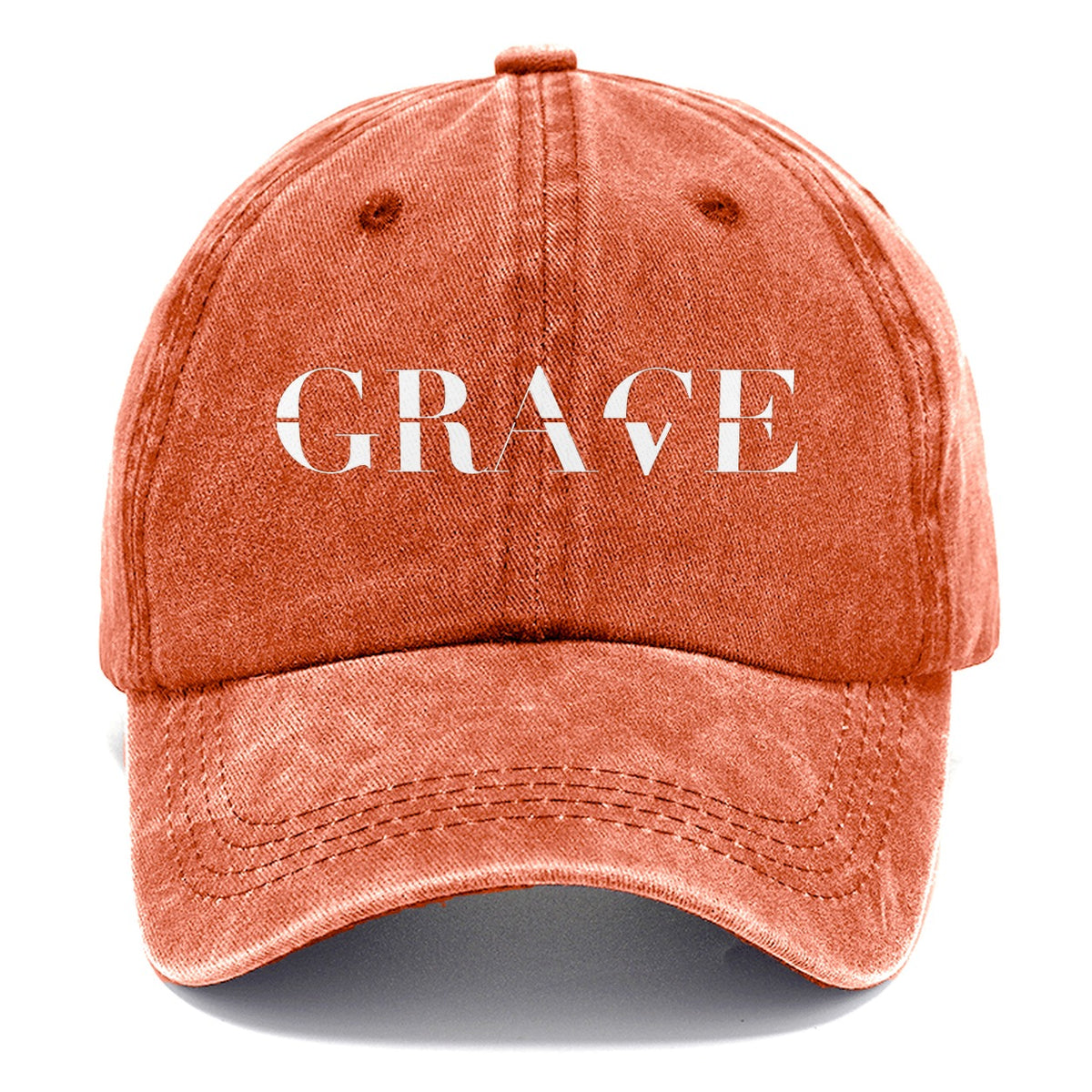 Grace Grave Split Feelings Classic Cap – Terracotta Clay