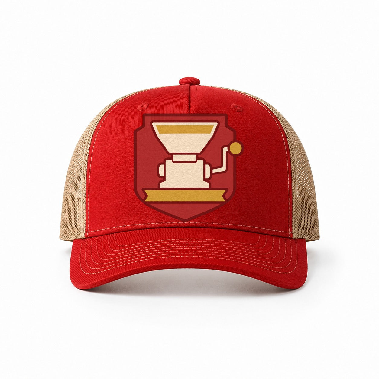 Red-Khaki — front view