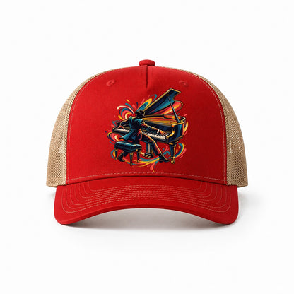 Red-Khaki — front view