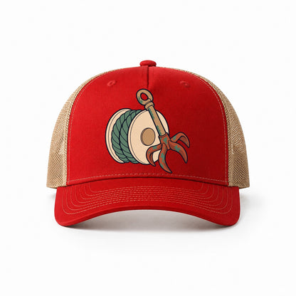 Red-Khaki — front view