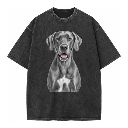 Great Dane: Gentle Giant, Noble Heart Vintage T-shirt – Black