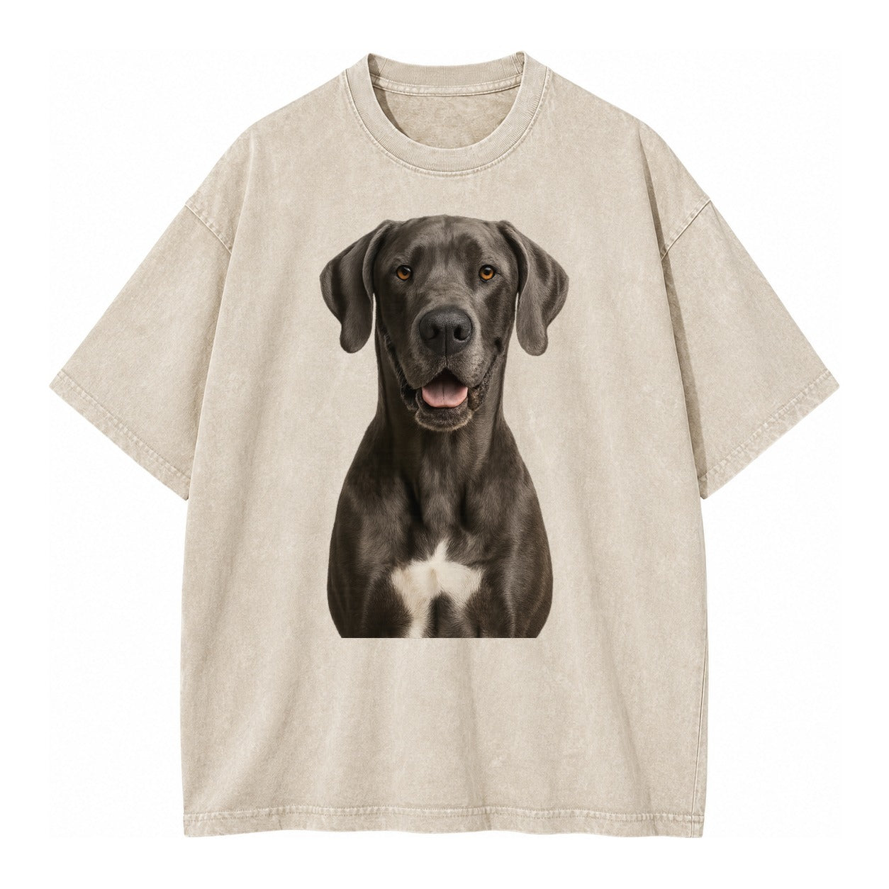 Great Dane: Gentle Giant, Noble Heart Vintage T-shirt – Off White
