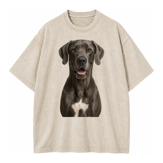 Great Dane: Gentle Giant, Noble Heart Vintage T-shirt – Off White