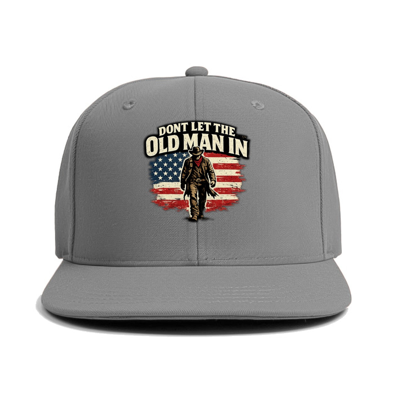 Dont Let The Old Man In Classic Snapback - Grey