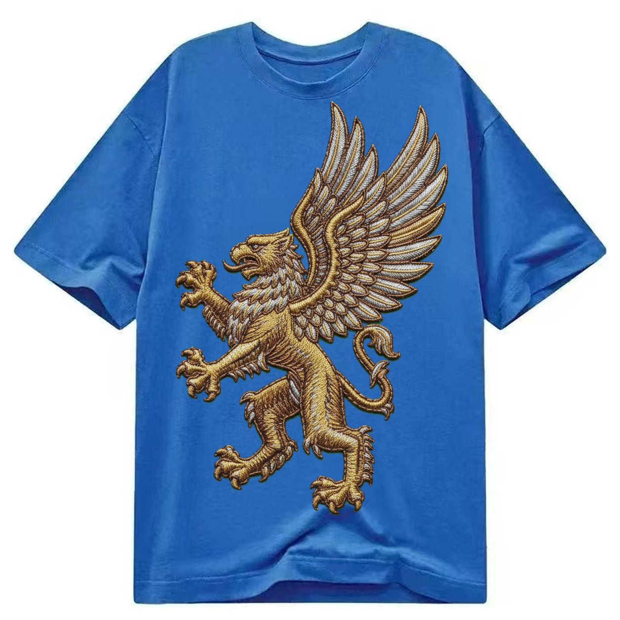 Blue — front view