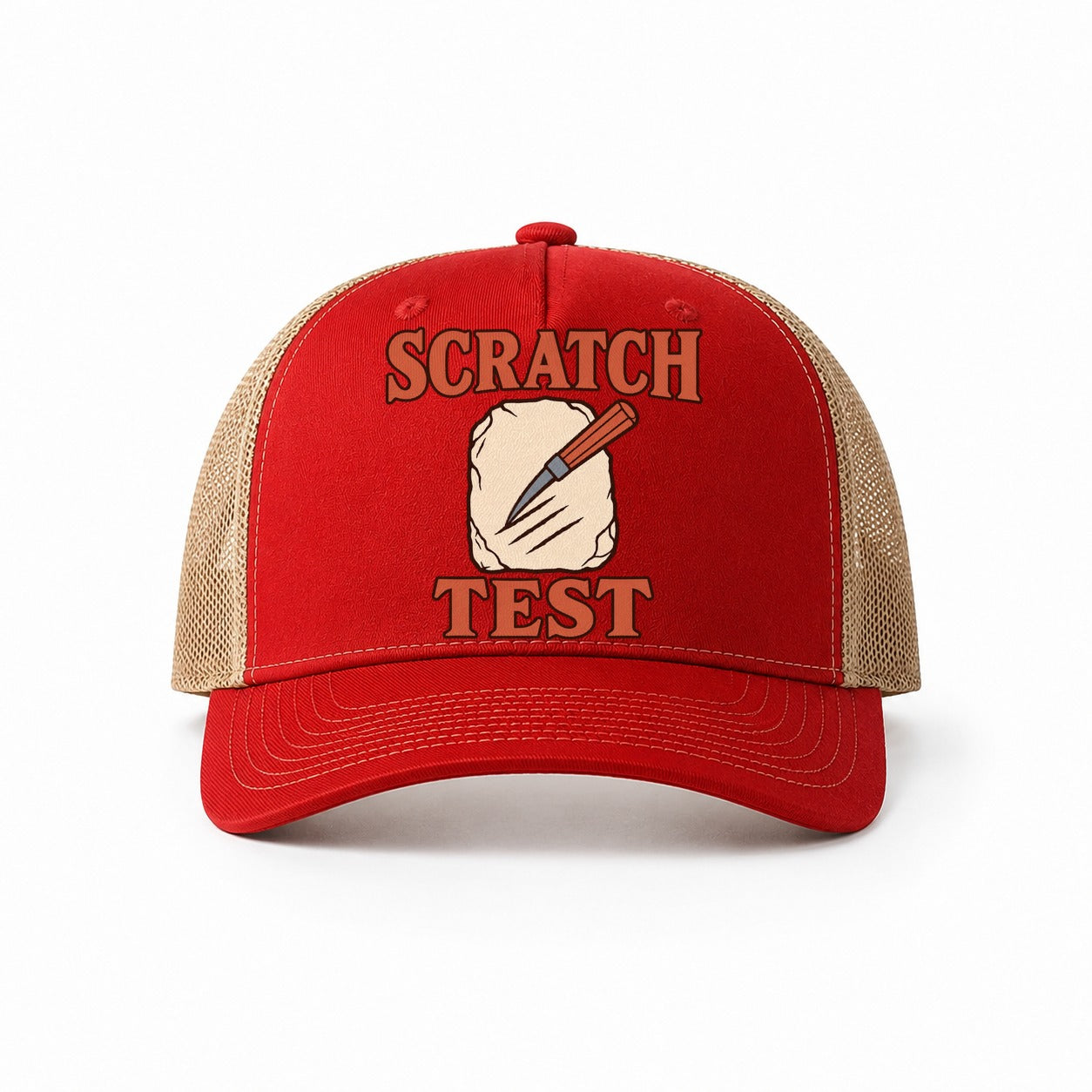 Red-Khaki — front view