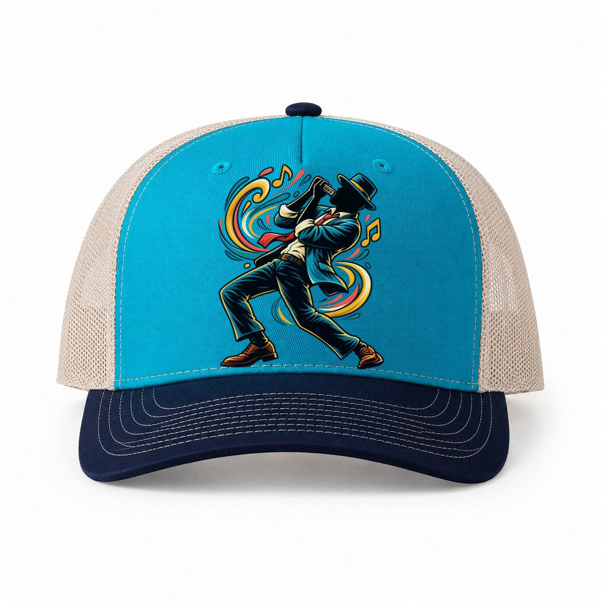 Teal-Navy — front view