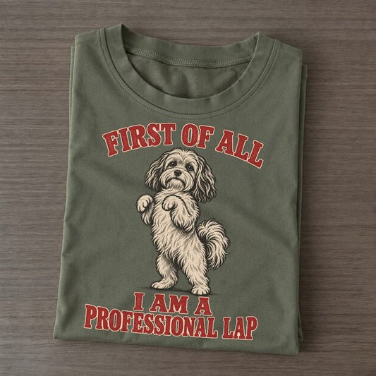 Havanese Dog Declarations Classic T-shirt – Army Green