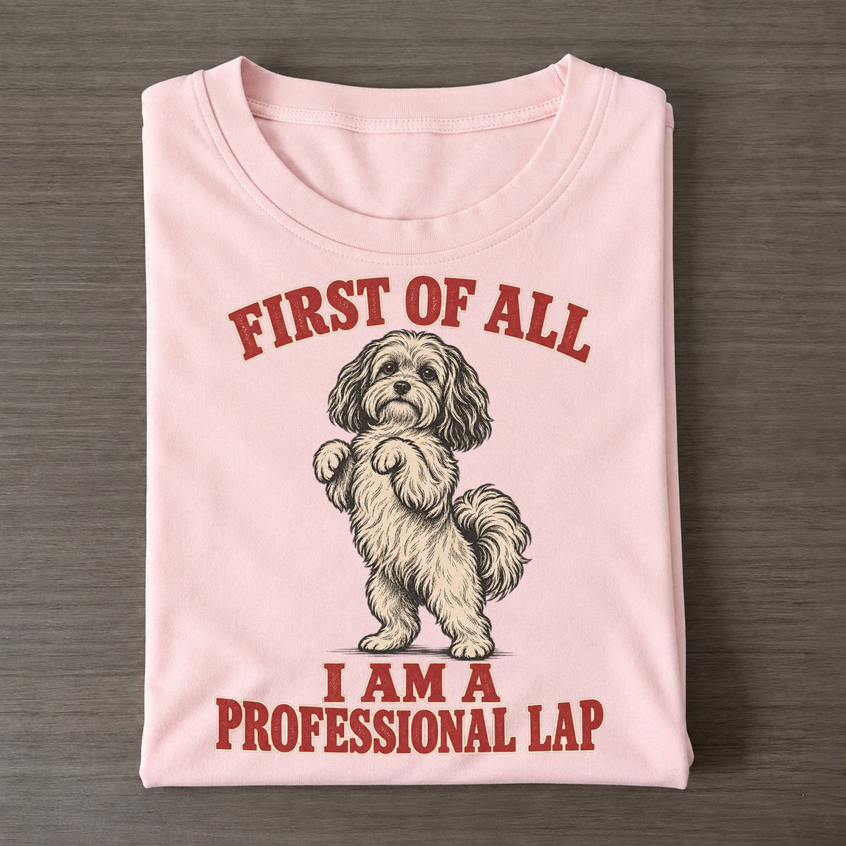 Havanese Dog Declarations Classic T-shirt – Pink
