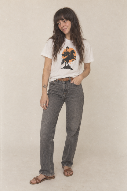 Headless Rider Full Moon Classic T-shirt – studio model photo