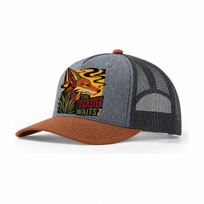Coyote Desert Profile Trucker Hat – Heather Grey Rust Charcoal