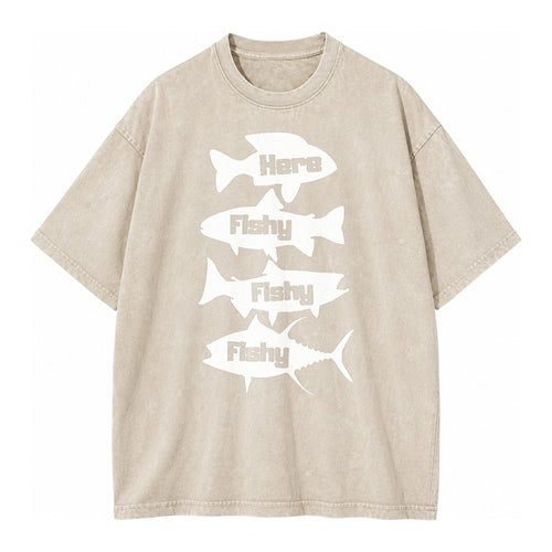 Here Fishy Fishy Fishy! Vintage T-shirt