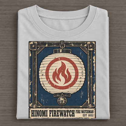 Hinomi Fire Watch Noren Trade Co Classic T-shirt – Grey