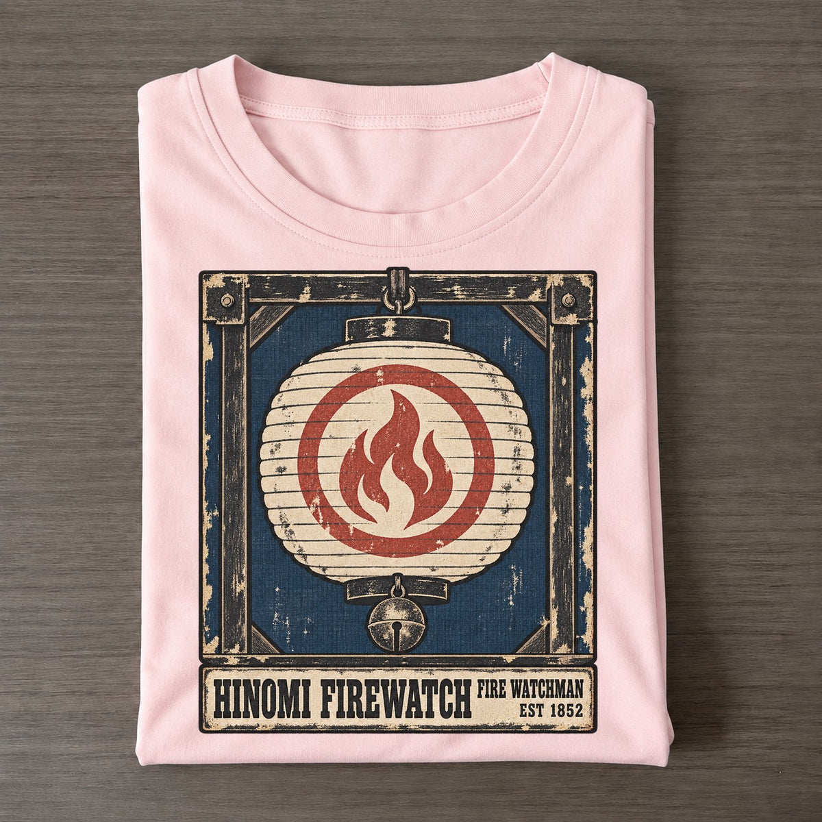 Hinomi Fire Watch Noren Trade Co Classic T-shirt – Pink