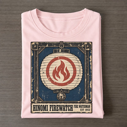 Hinomi Fire Watch Noren Trade Co Classic T-shirt – Pink