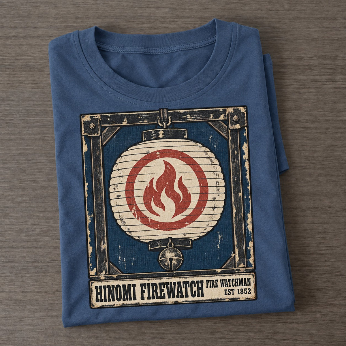 Hinomi Fire Watch Noren Trade Co Classic T-shirt – Twilight Navy