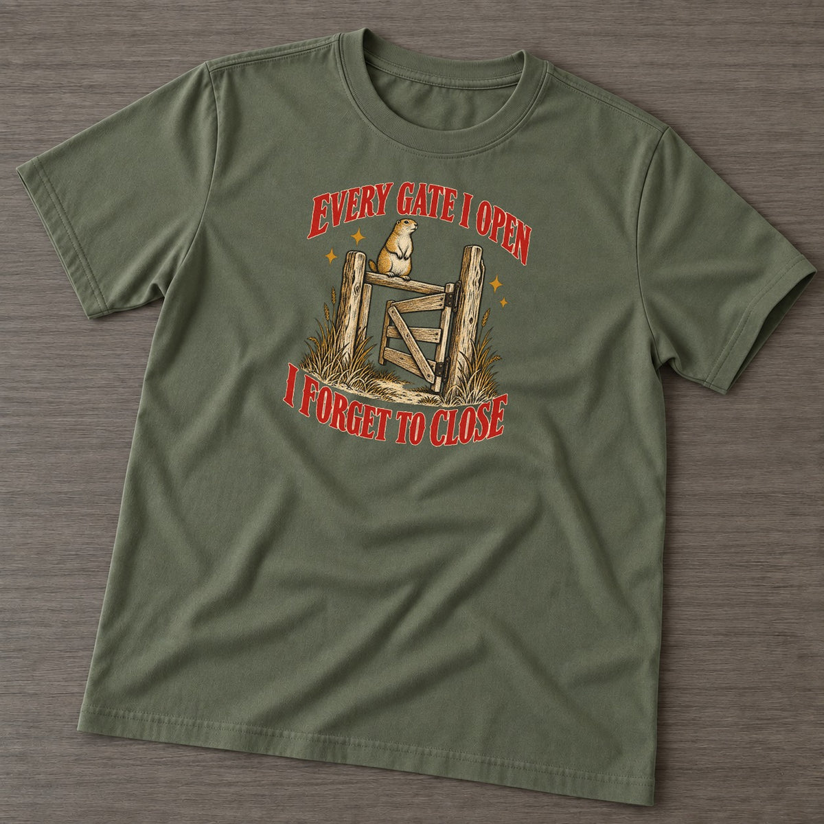 Army Green — front view