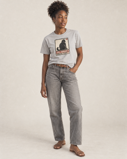 I Will Consider It Neko Says No Classic T-shirt – studio model photo