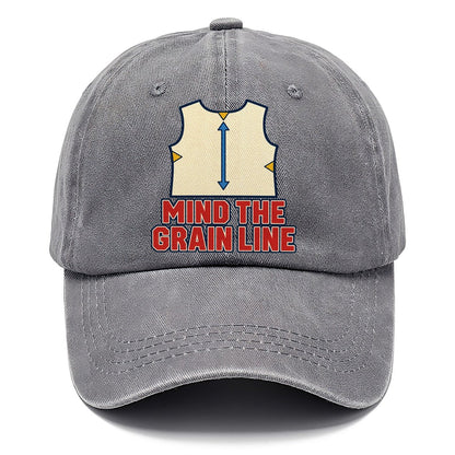 Mind The Grain Line Sewing And Quilting Classic Cap – Urban Haze