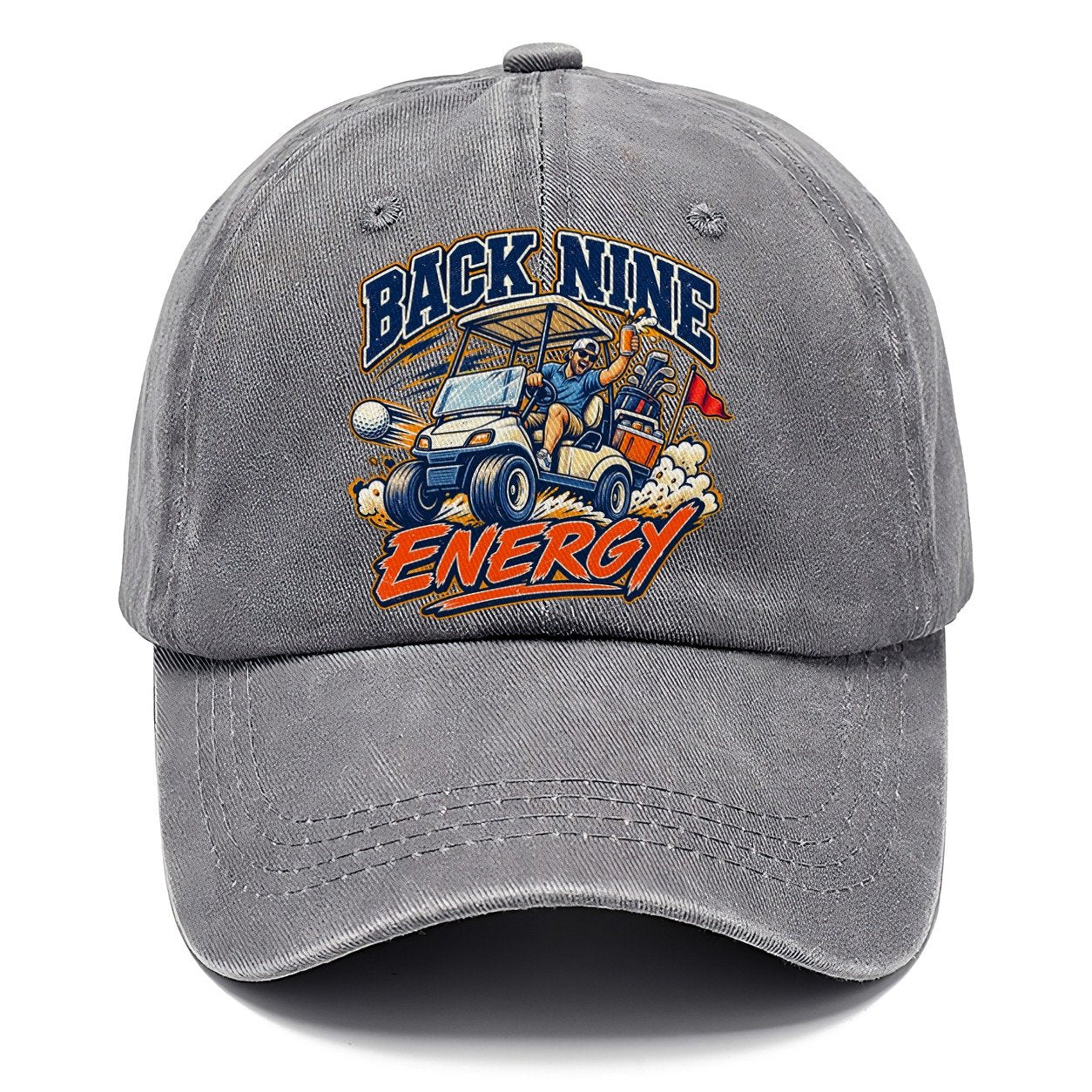 Back Nine Energy Golf Life Classic Cap – Urban Haze