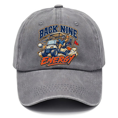 Back Nine Energy Golf Life Classic Cap – Urban Haze