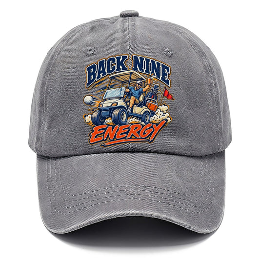 Back Nine Energy Golf Life Classic Cap – Urban Haze