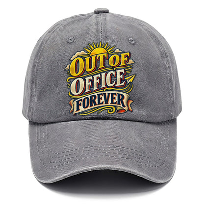 Out Of Office Forever Retired Living Classic Cap – Urban Haze