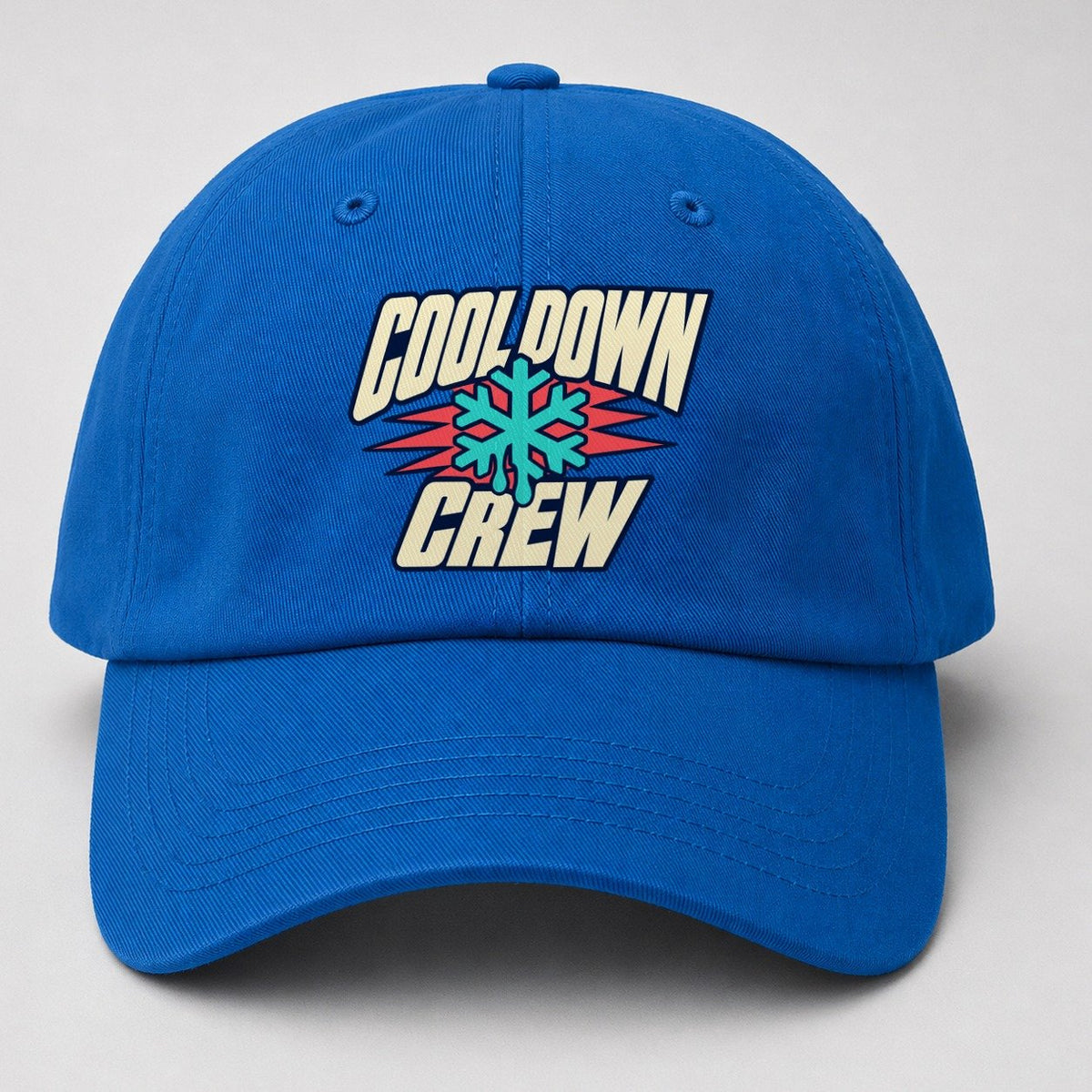 Cool Down Crew 90S Running Clubs Baseball Cap – Blue