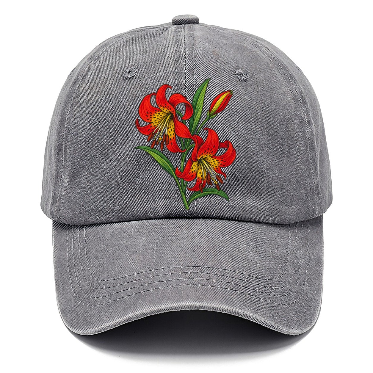 Saskatchewan Western Red Lily Canada Cultural Icons Classic Cap – Urban Haze