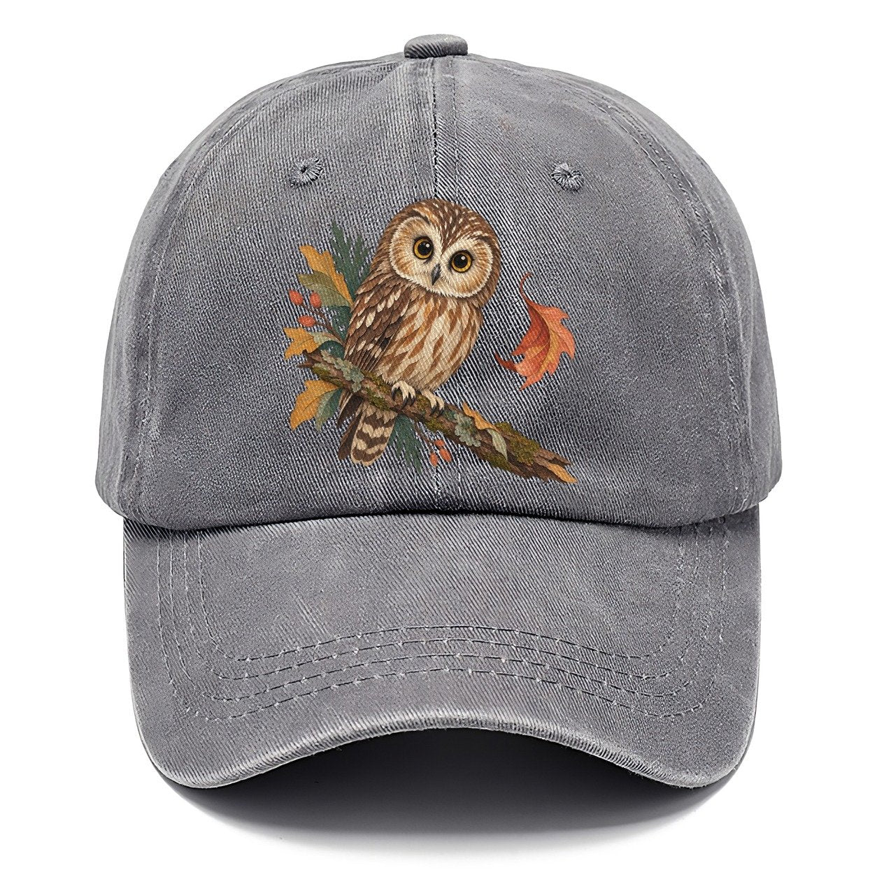 Owl Falling Leaf Gentle Wild Classic Cap – Urban Haze
