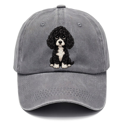 Portuguese Water Dog Sitting Sweetheart Classic Cap – Urban Haze